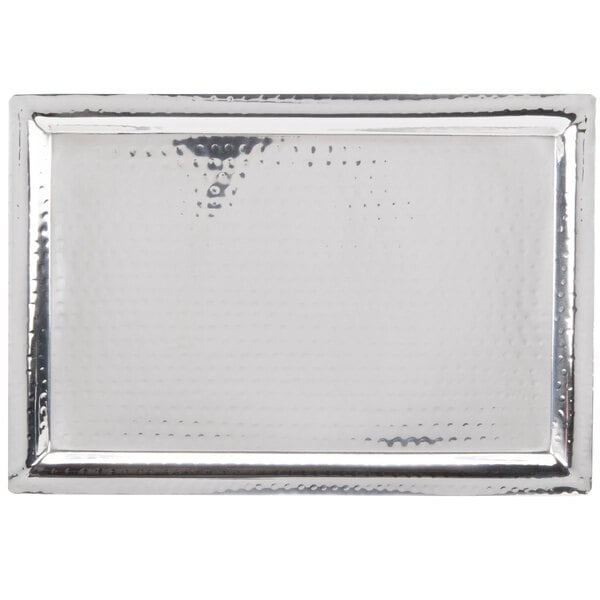 American Metalcraft 16 3/8" x 11 1/4" Serving Tray – item 124HMRT1611