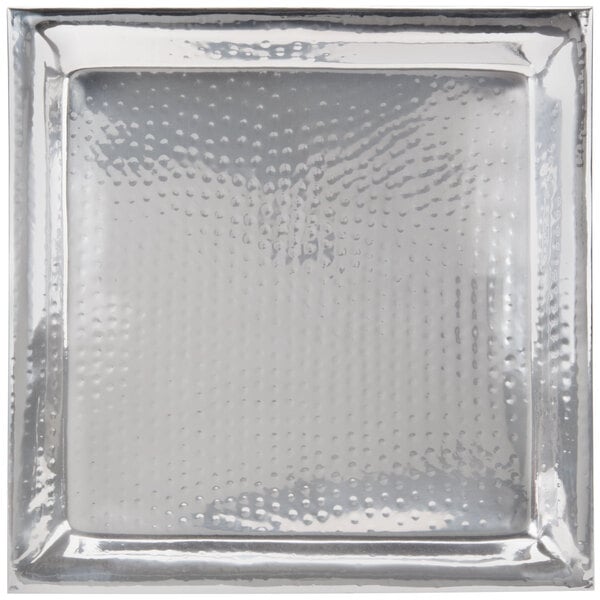 American Metalcraft 22" Square Stainless Serving Tray – item 124HMSQ22