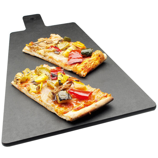 Cal-Mil -12-13 Black Trapezoid Flat Bread Cutting Board – item 21115351213