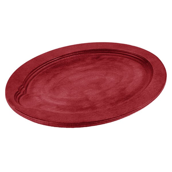 Lodge UOPB1 9" x 11 3/4" Chili Pepper Red Underliner – item 530UOPB1 image 2