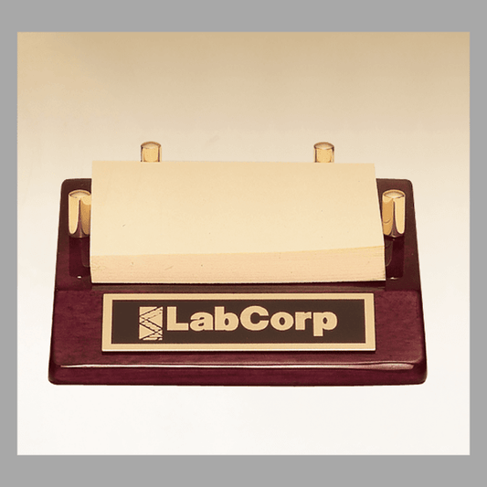 Rosewood Piano Finish Post-It Note Holder – item 502