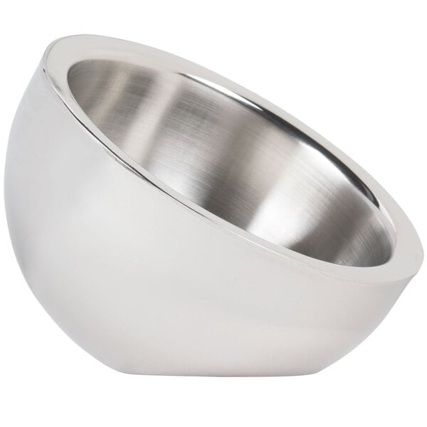 American Metalcraft 23 oz. Double Wall Angled Serving Bowl – item 124AB6 image 2
