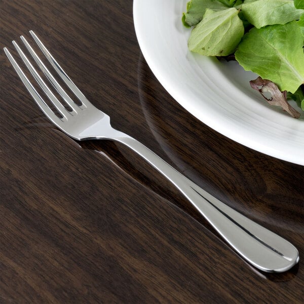 Oneida Bague B735FDEF 7" Heavy Salad / Dessert Fork – item 356B735FDEF image 2