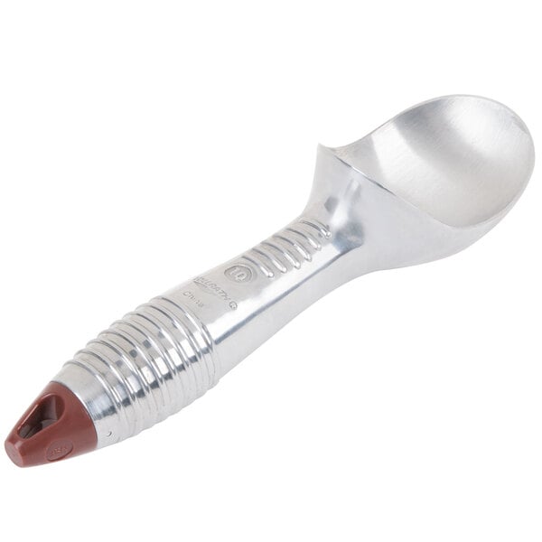 Vollrath 47274 #10 Aluminum Brown Ice Cream Dipper – item 92247274