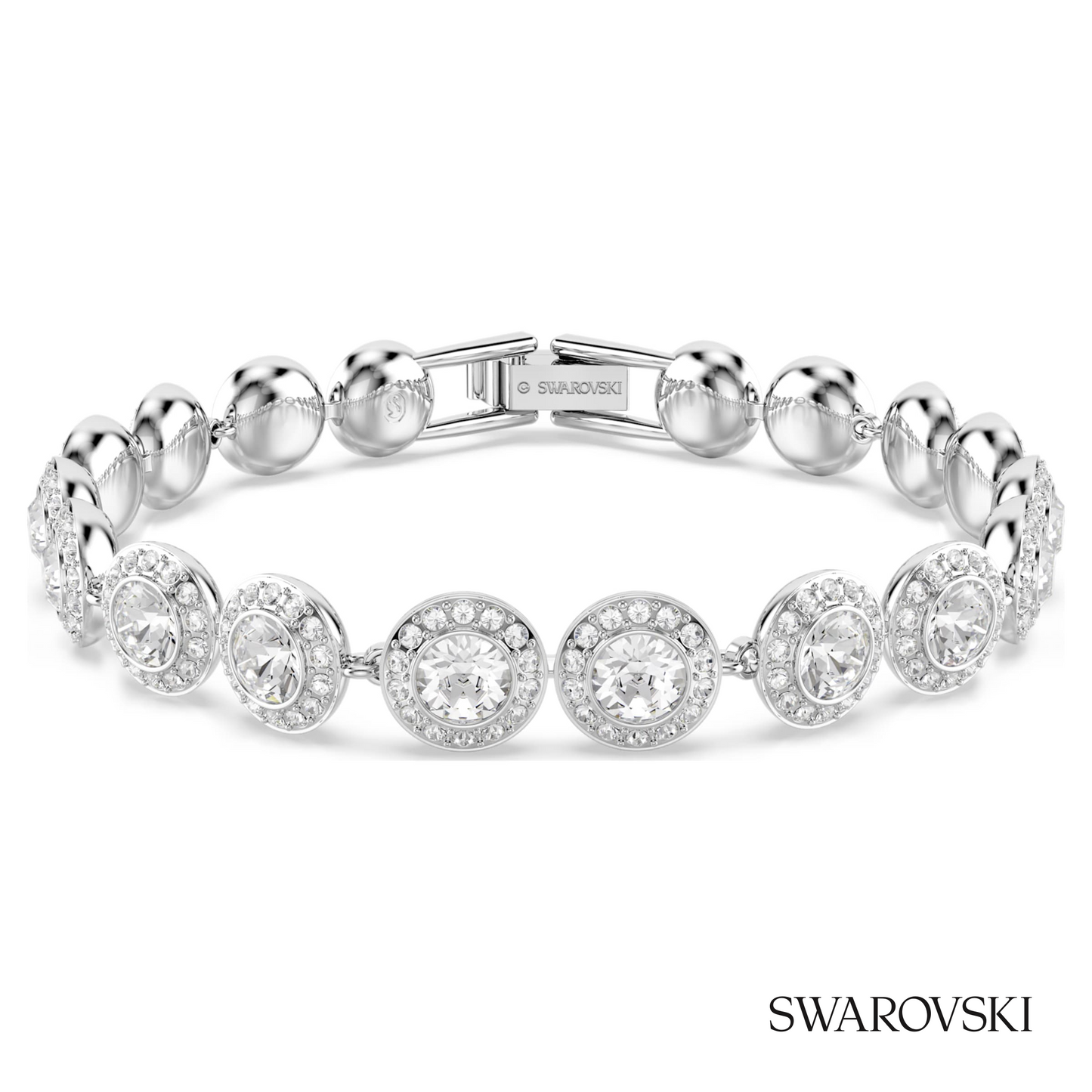 Swarovski Una Angelic set, (3), Round cut, White, Rhodium – item 5367853 image 3