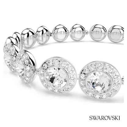 Swarovski Una Angelic set, (3), Round cut, White, Rhodium – item 5367853 image 4