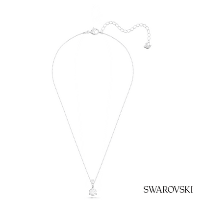 Swarovski Stilla pendant, Round cut, White, Rhodium plated – item 5472635 image 2