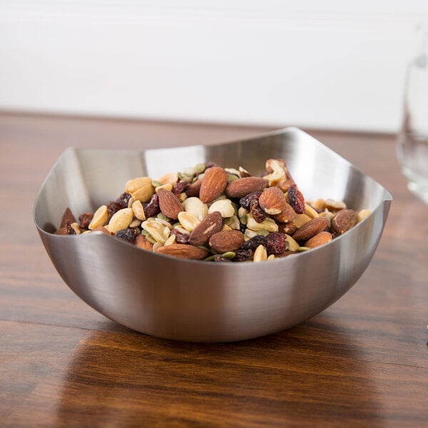 American Metalcraft 40 oz. Satin Stainless Serving Bowl – item 124SB3