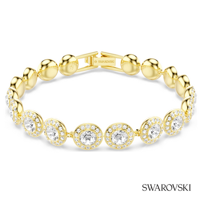 Swarovski Una Angelic bracelet, Round cut, Pave, Medium – item 5505469 image 5