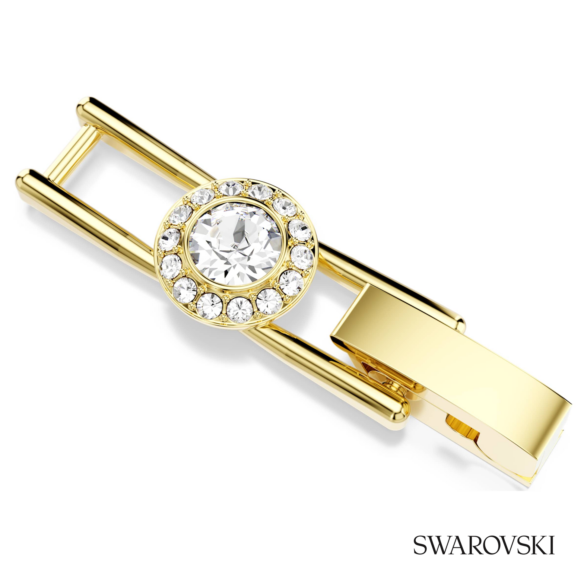 Swarovski Una Angelic extender, Round cut, White, 18K gold – item 5517926 image 2