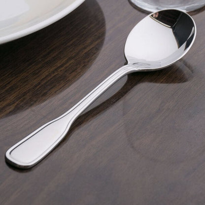 Oneida Stanford B167SRBF 6 1/2" Heavy Bouillon Spoon – item 356B167SRBF image 2