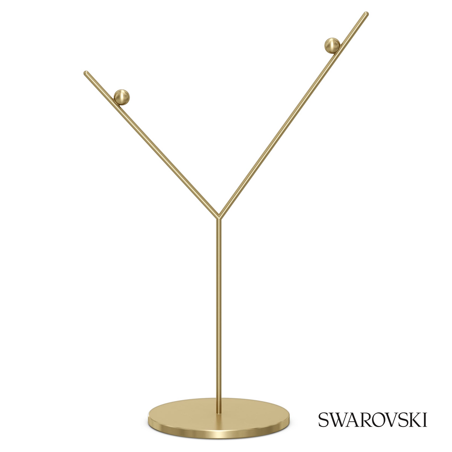 Swarovski Ornament Stand, Gold Tone – item 5596539