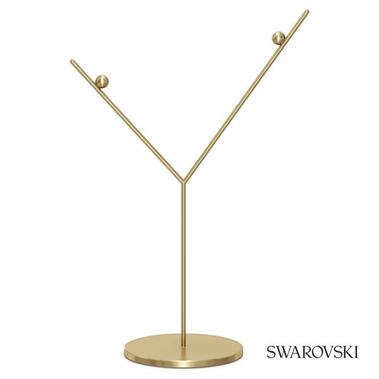 Swarovski Ornament Stand, Gold Tone – item 5596539