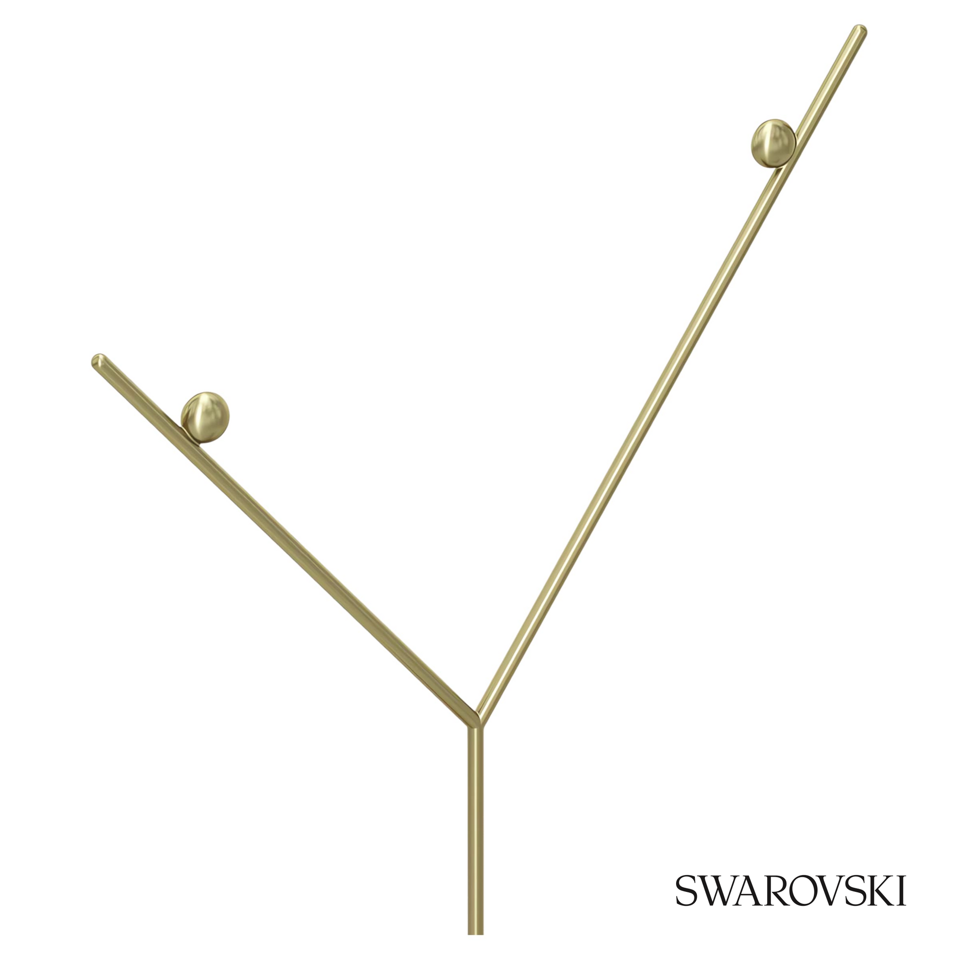 Swarovski Ornament Stand, Gold Tone – item 5596539 image 3
