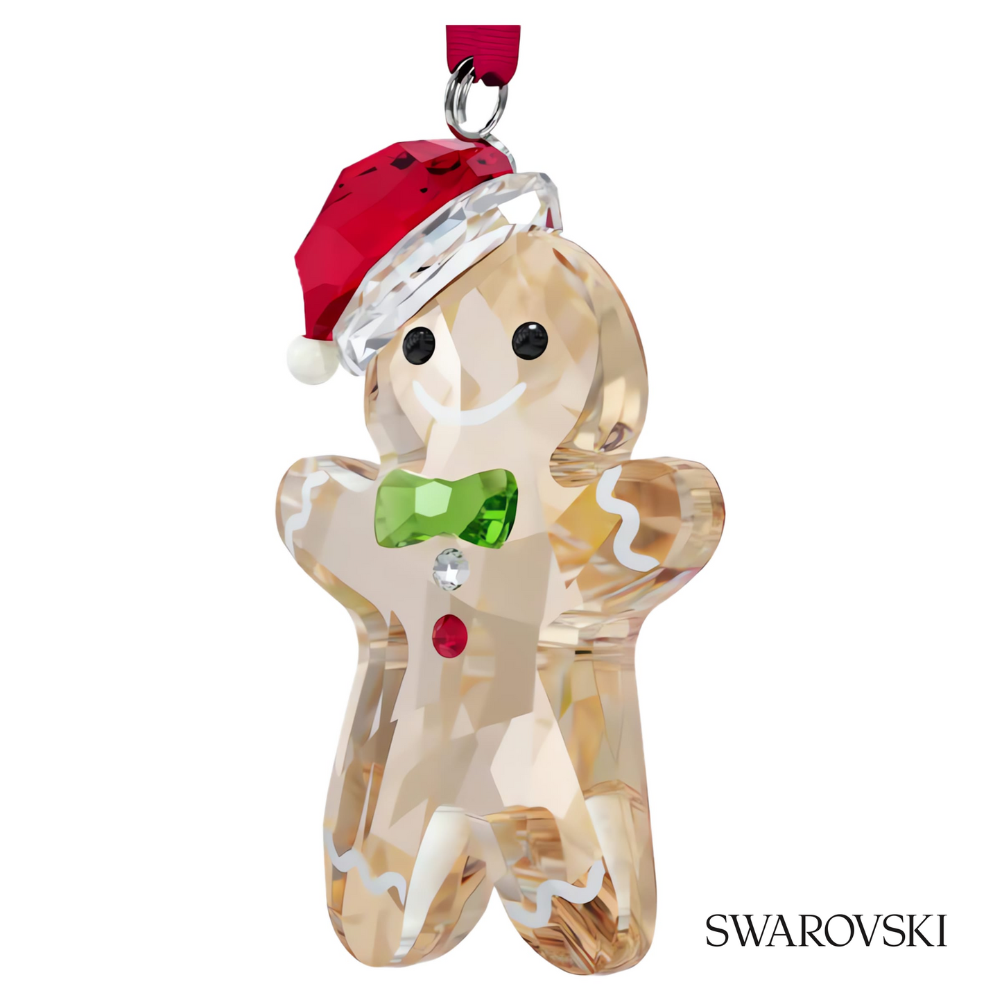 Swarovski Holiday Cheers Gingerbread Man Ornament – item 5627607 image 2