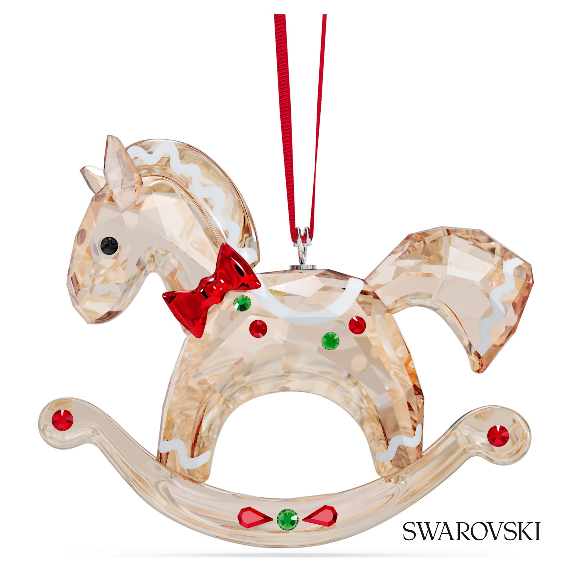 Swarovski Holiday Cheers Gingerbread Rocking Horse Ornament – item 5627608