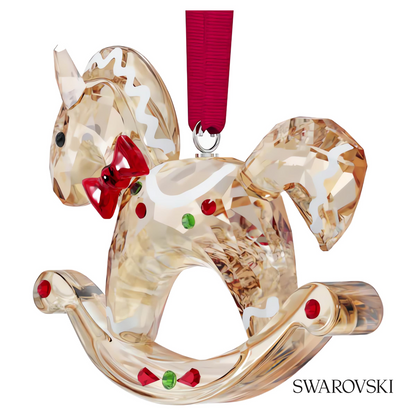 Swarovski Holiday Cheers Gingerbread Rocking Horse Ornament – item 5627608 image 2