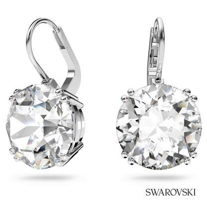Swarovski Millenia drop earrings, Round cut, White – item 5628351