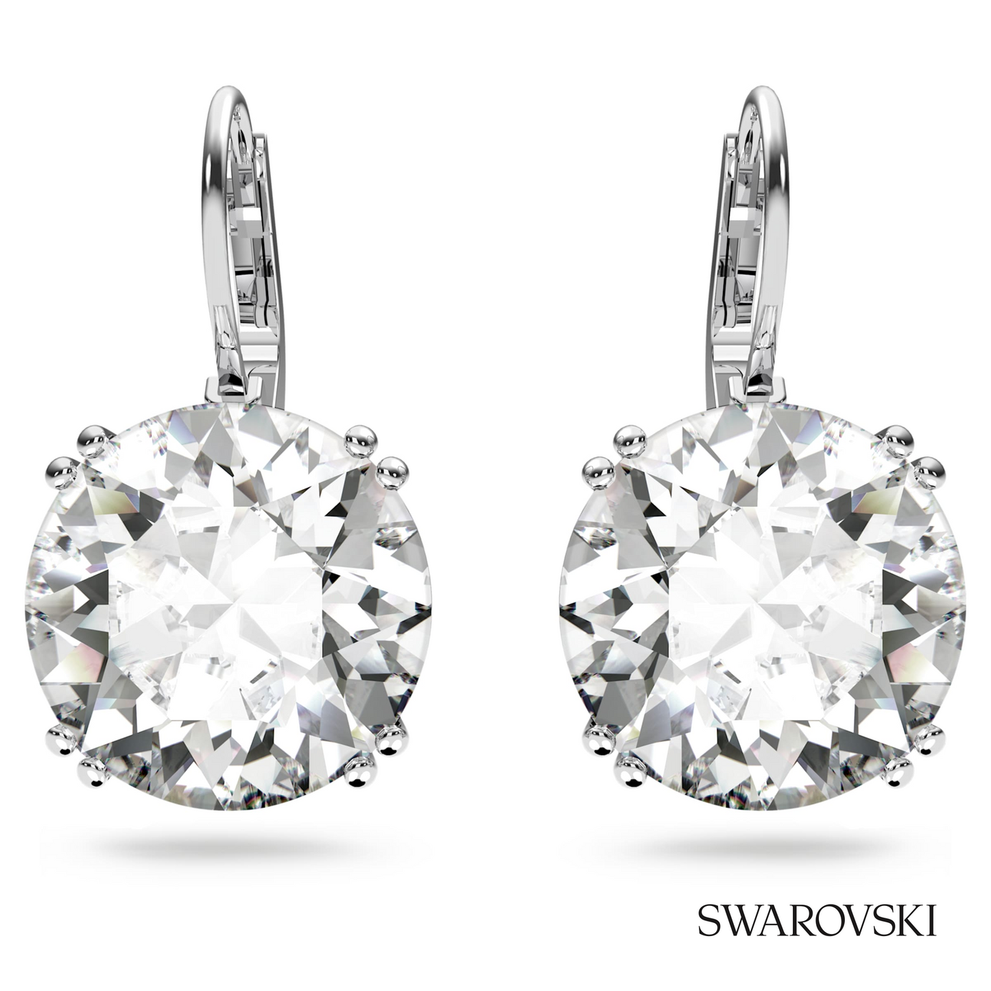 Swarovski Millenia drop earrings, Round cut, White – item 5628351 image 2