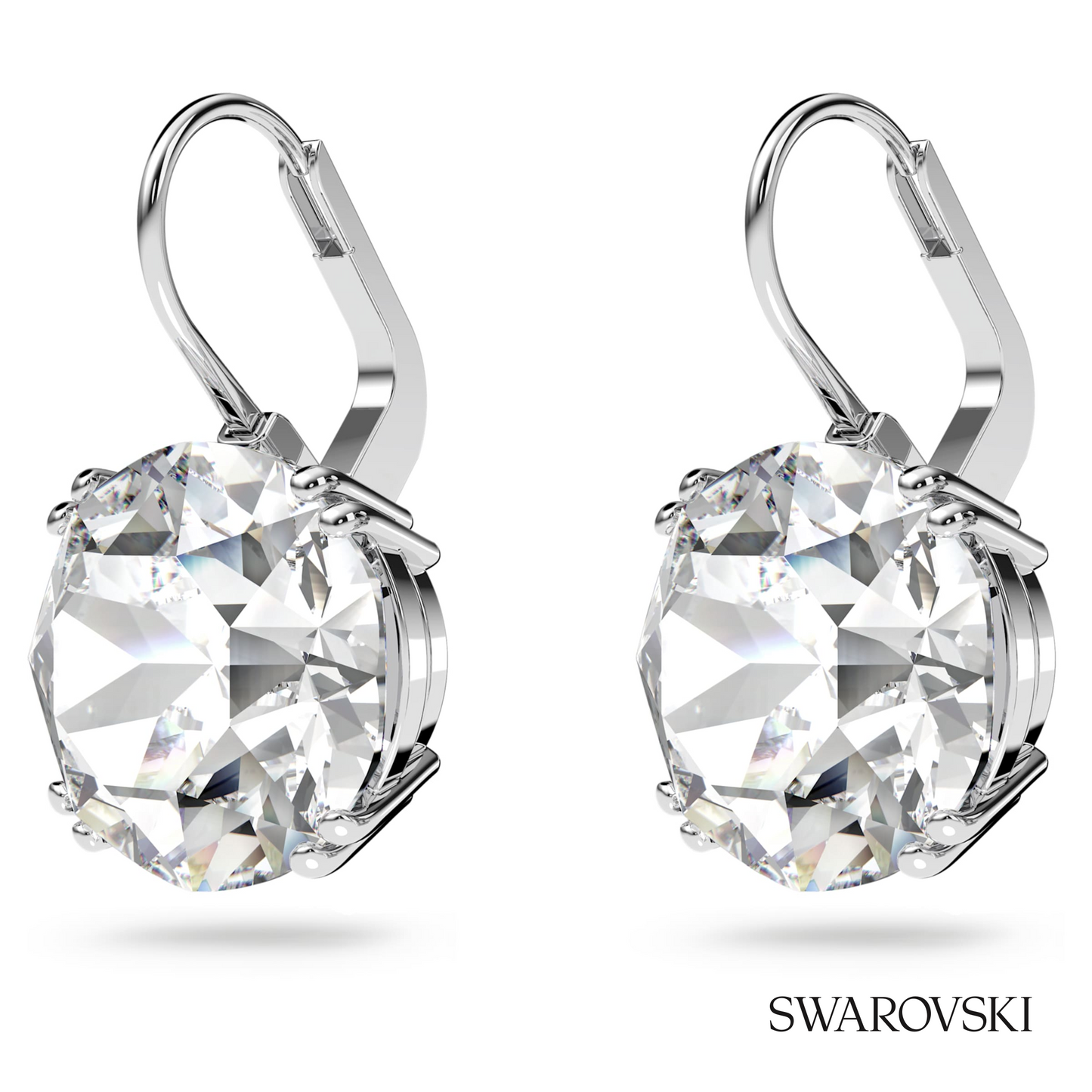 Swarovski Millenia drop earrings, Round cut, White – item 5628351 image 3