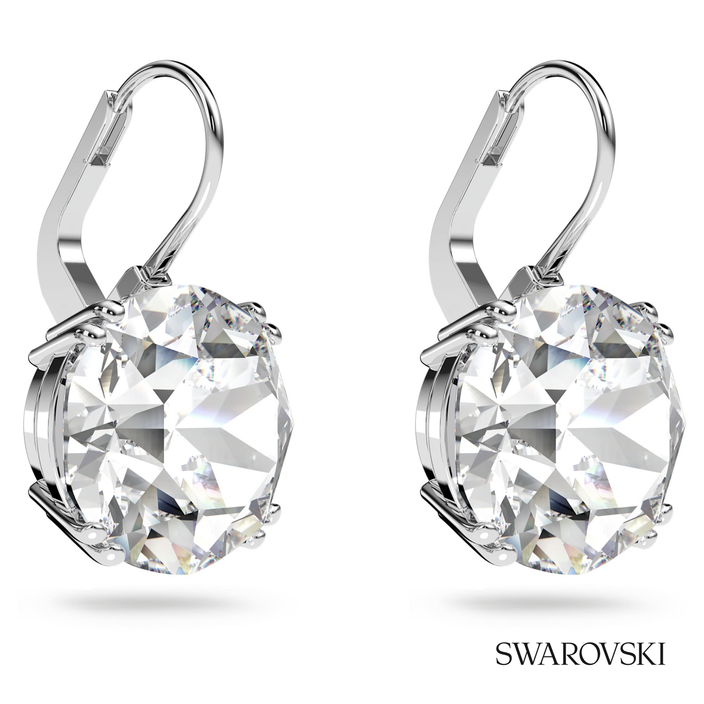 Swarovski Millenia drop earrings, Round cut, White – item 5628351 image 4