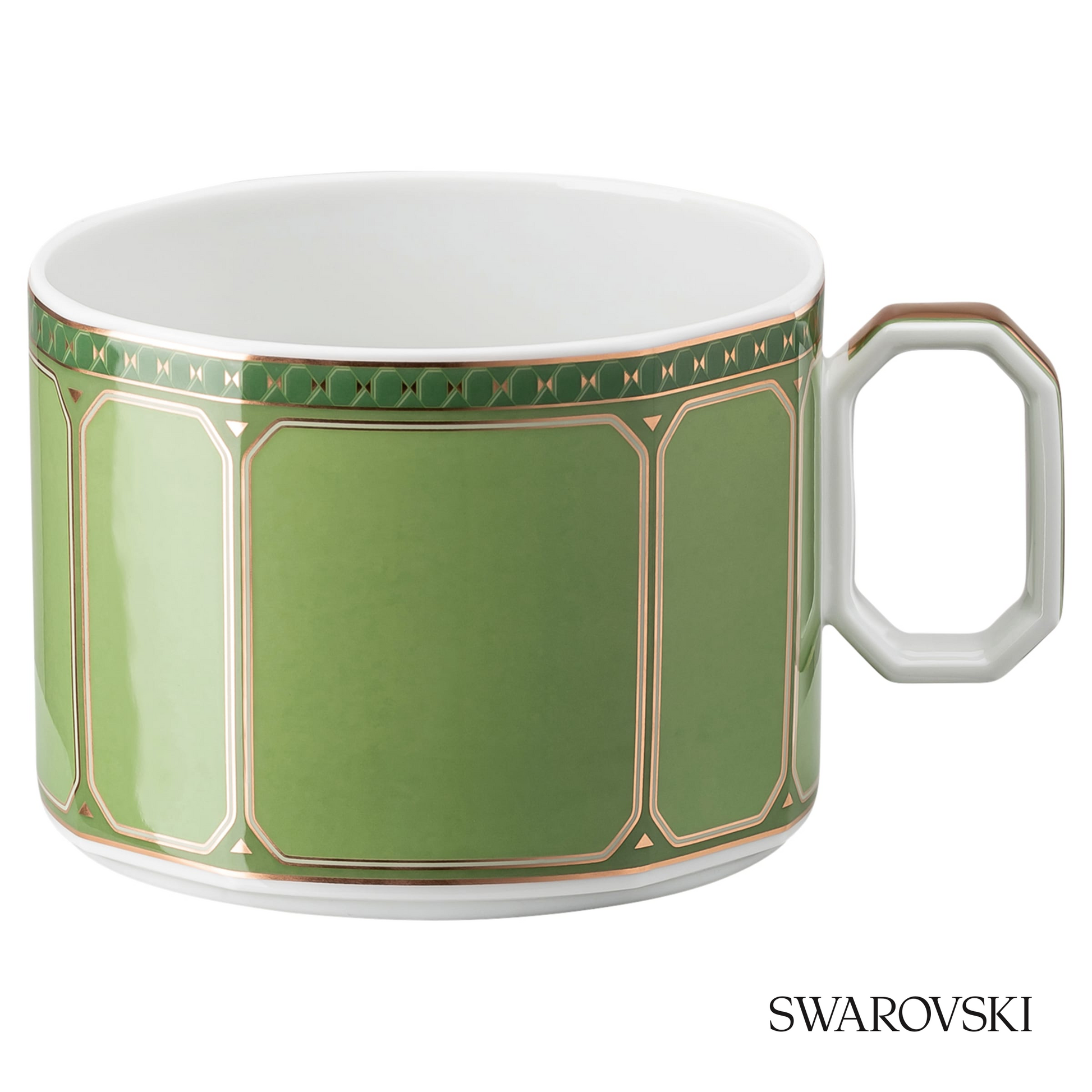Swarovski Signum cup with saucer, Green – item 5635526 image 2