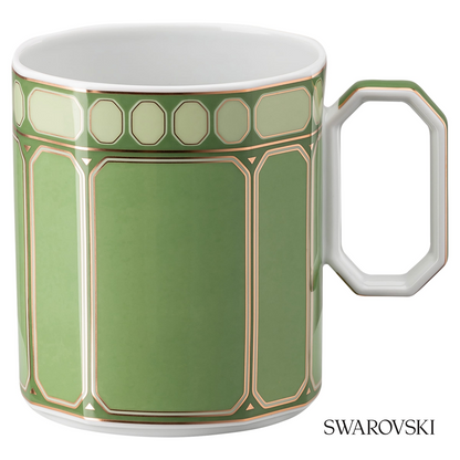 Swarovski Signum mug with lid, Green – item 5635532 image 2