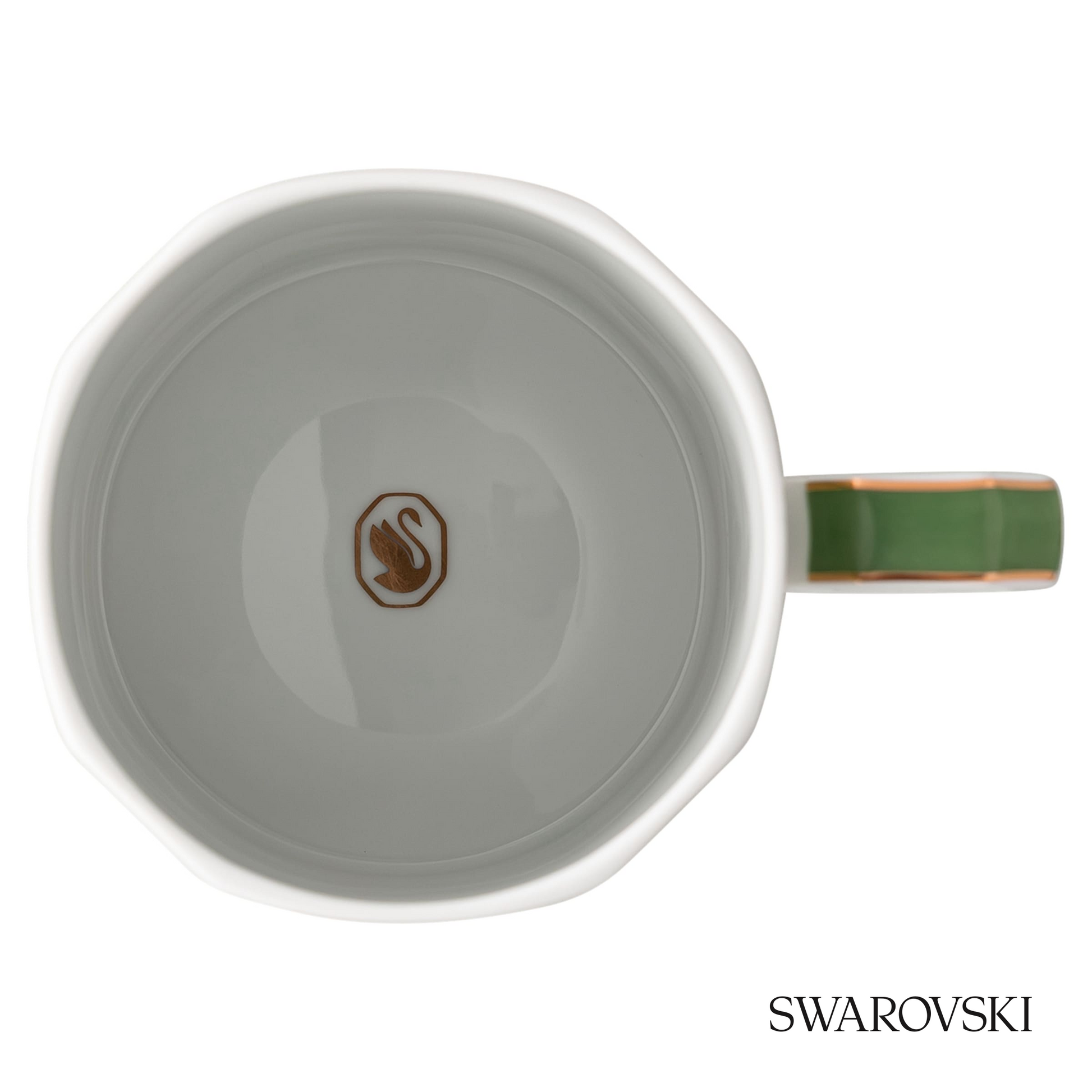 Swarovski Signum mug with lid, Green – item 5635532 image 3