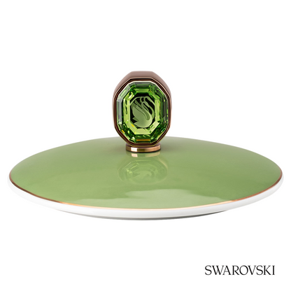 Swarovski Signum mug with lid, Green – item 5635532 image 4