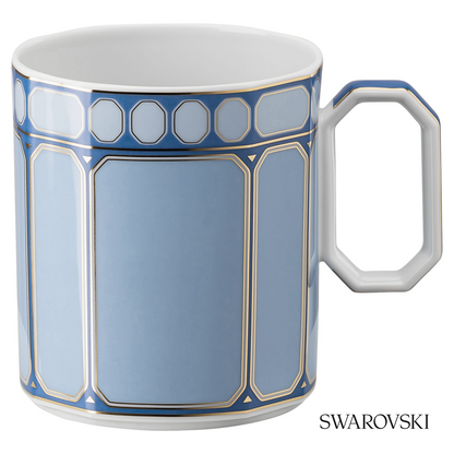 Swarovski Signum mug with lid, Blue – item 5635534 image 2