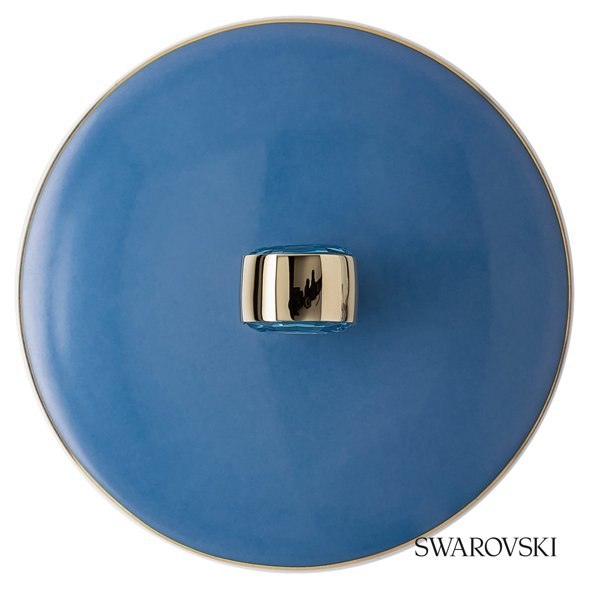 Swarovski Signum mug with lid, Blue – item 5635534 image 5
