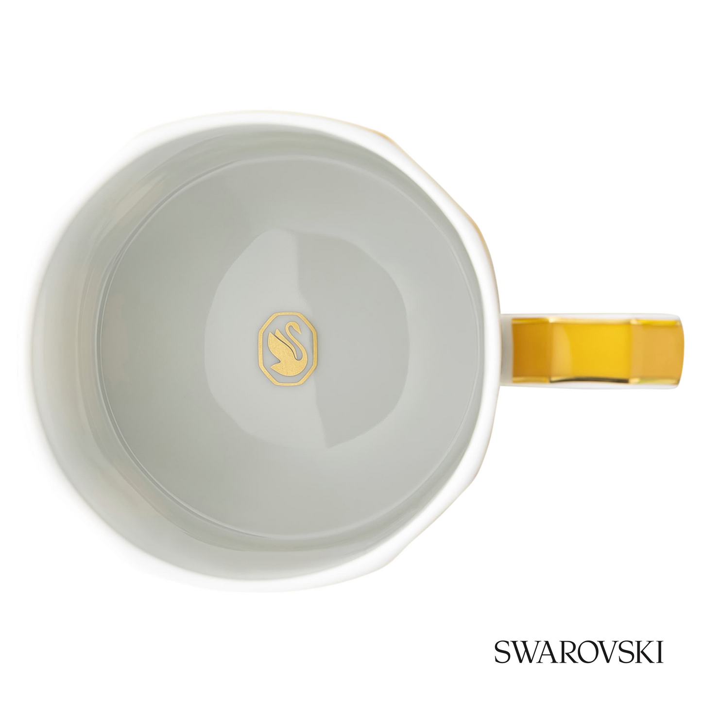 Swarovski Signum mug with lid, Yellow – item 5635536 image 3