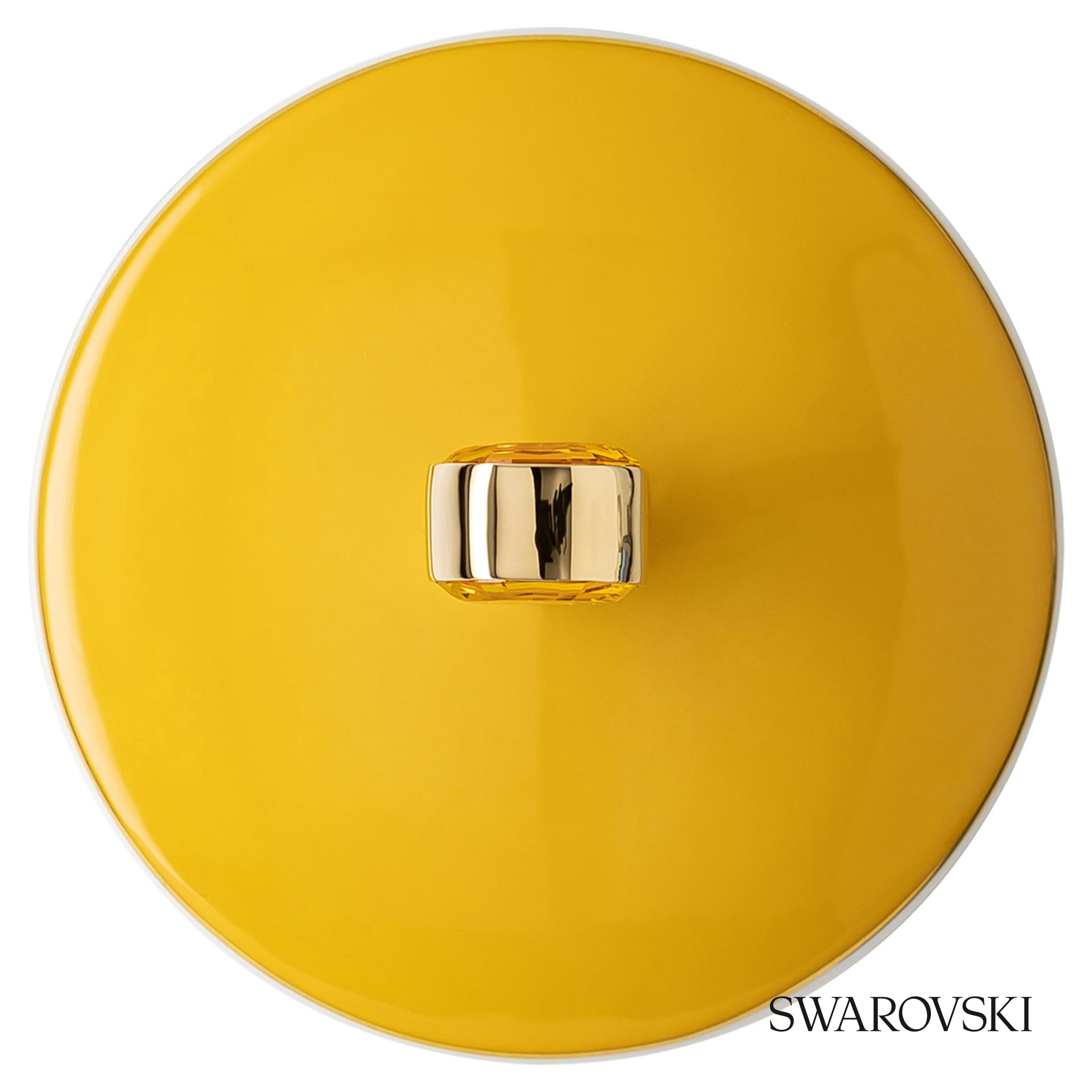 Swarovski Signum mug with lid, Yellow – item 5635536 image 5