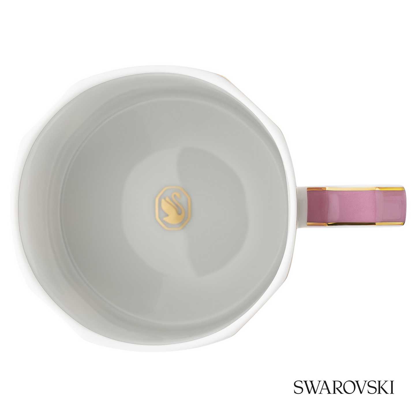 Swarovski Signum mug with lid, Pink – item 5635539 image 3