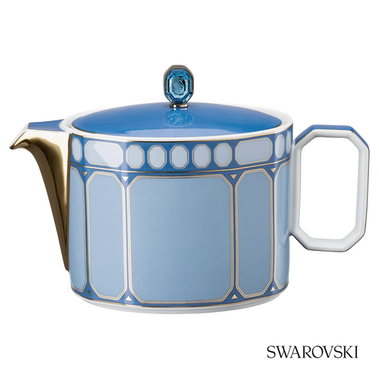 Swarovski Signum teapot, Small, Blue – item 5635557