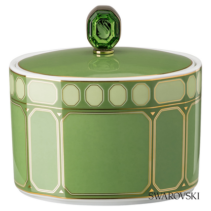 Swarovski Signum sugar bowl, Green – item 5635560