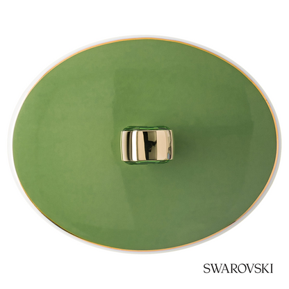 Swarovski Signum sugar bowl, Green – item 5635560 image 4