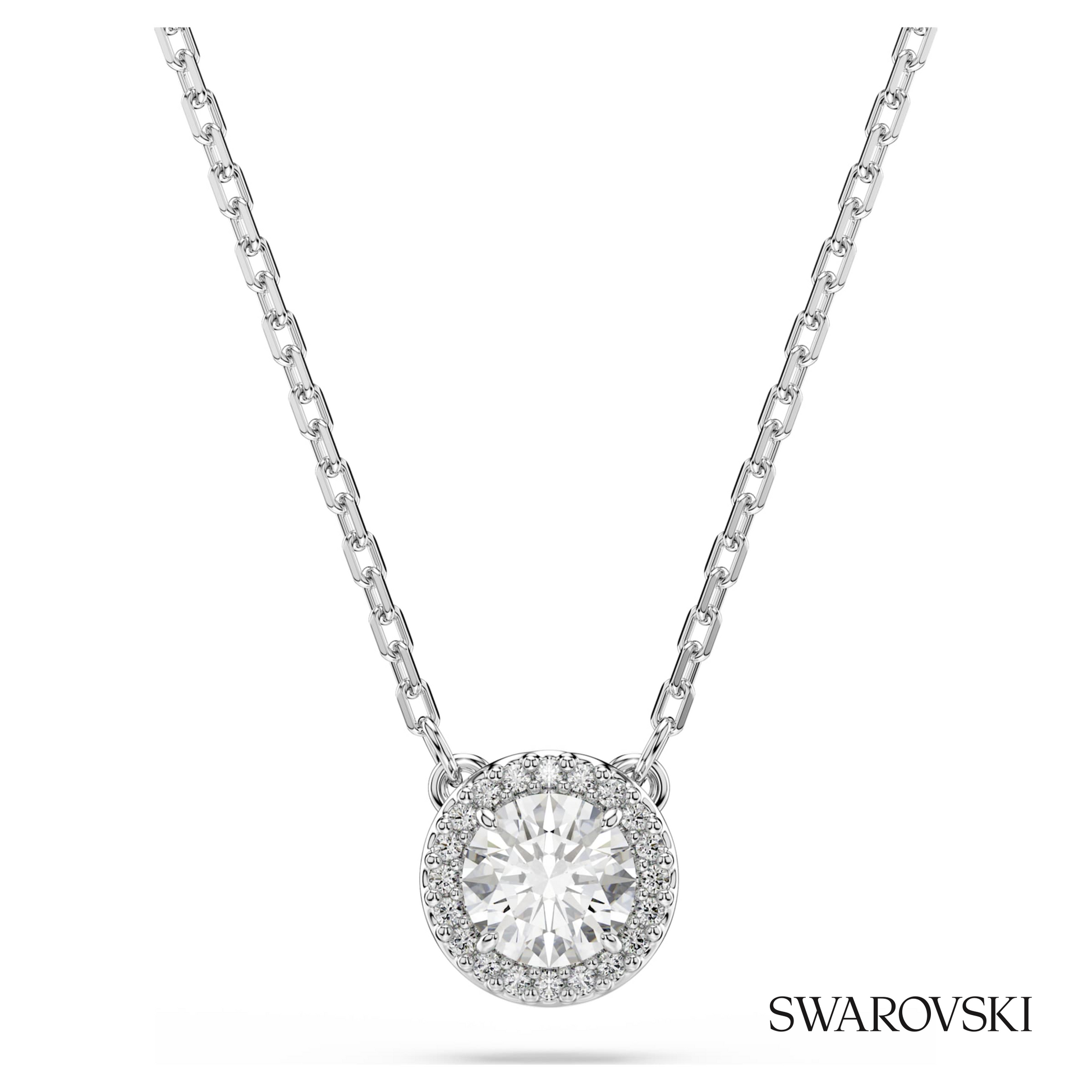 Swarovski Una Angelic pendant, Round cut, Pave, White – item 5636264