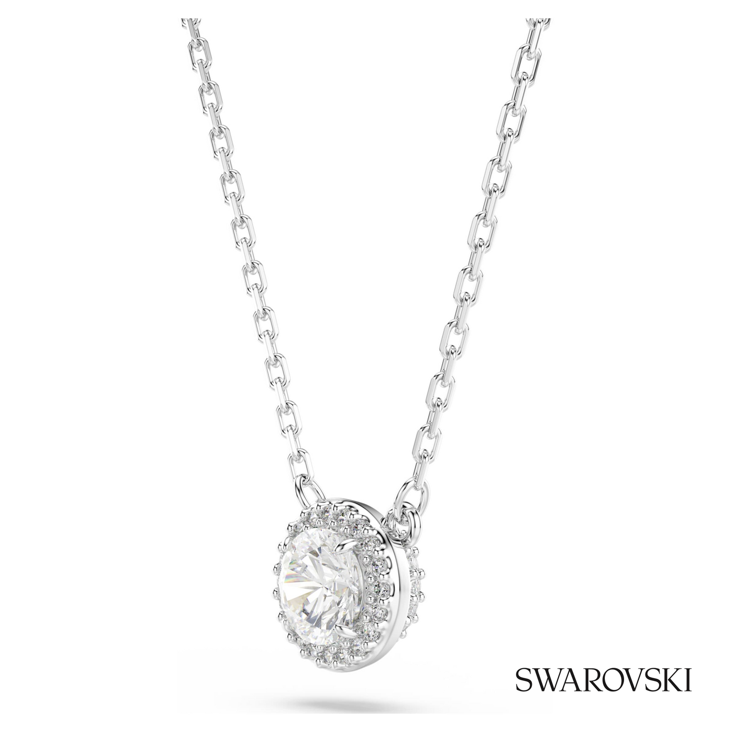 Swarovski Una Angelic pendant, Round cut, Pave, White – item 5636264 image 3