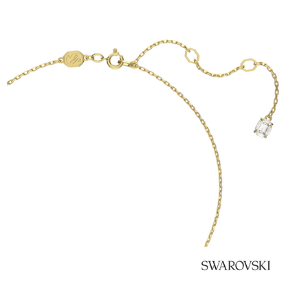Swarovski Stilla pendant, Round cut, White, 18K gold finish – item 5636703 image 3