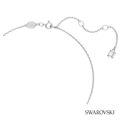 Swarovski Stilla pendant, Round cut, White, Rhodium plated – item 5636706 image 3