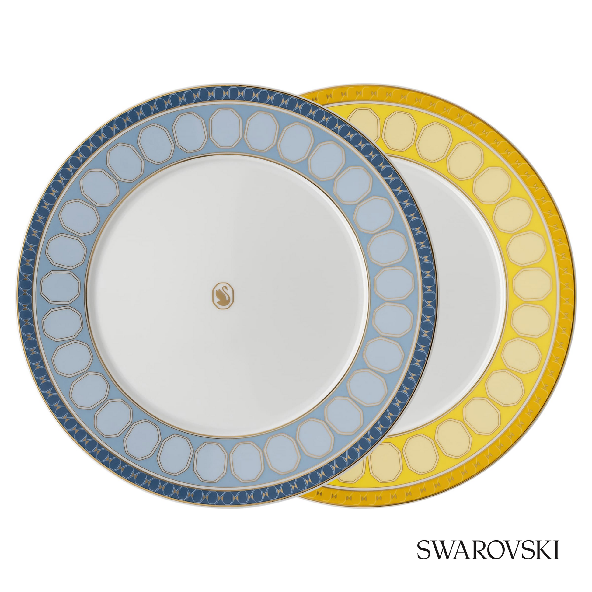 Swarovski Signum plate set, Medium, Multicolored – item 5640050