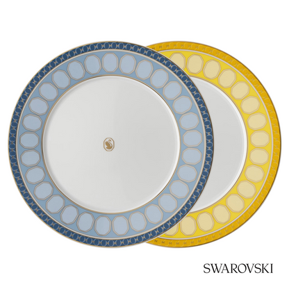 Swarovski Signum plate set, Medium, Multicolored – item 5640050