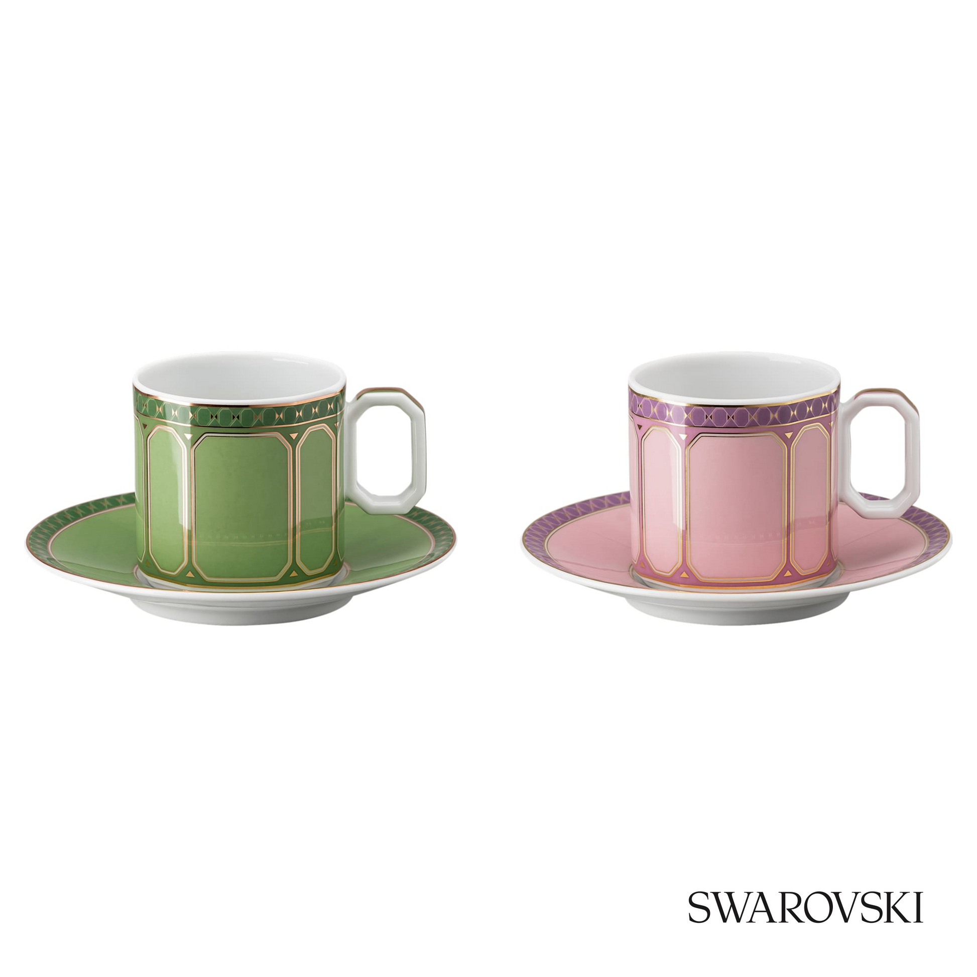 Swarovski Signum espresso set, Multicolored – item 5640052