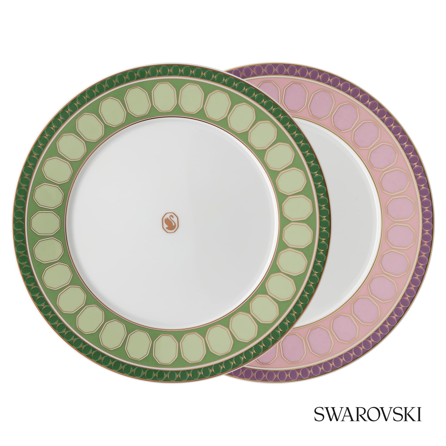 Swarovski Signum plate set, Medium, Multicolored – item 5640062