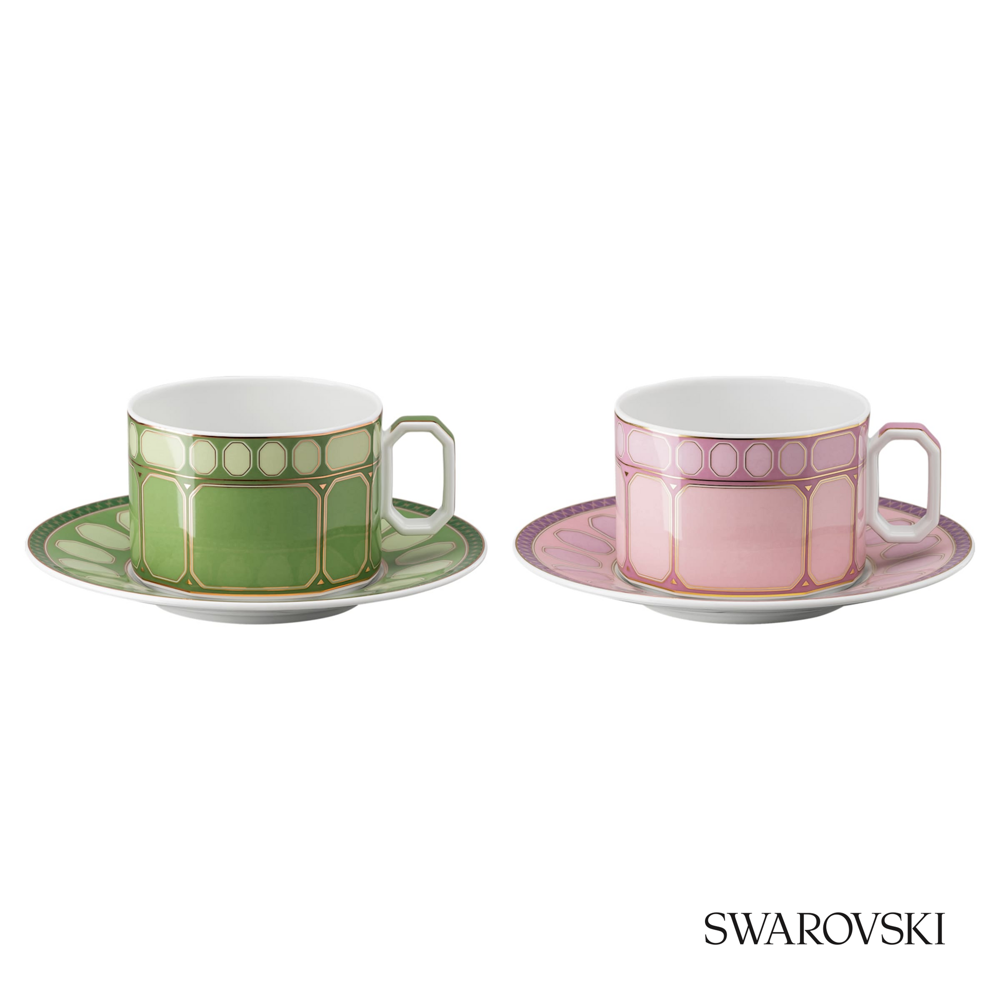 Swarovski Signum teacup set, Multicolored – item 5640063