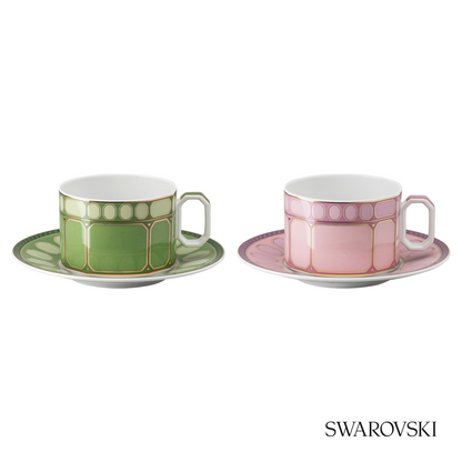 Swarovski Signum teacup set, Multicolored – item 5640063