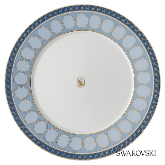 Swarovski Signum dinner plate, Blue – item 5648483