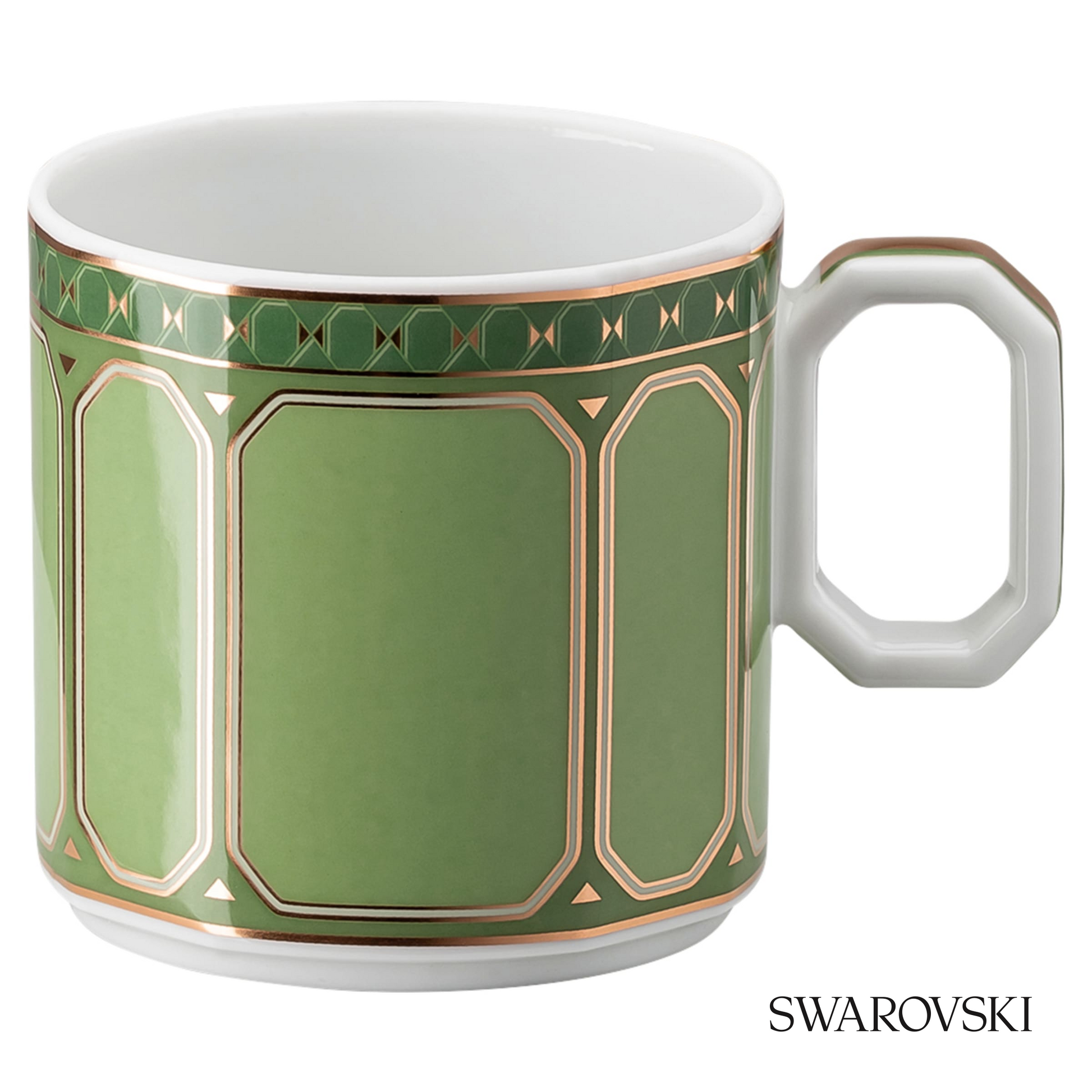 Swarovski Signum espresso cup set, Green – item 5648499 image 2