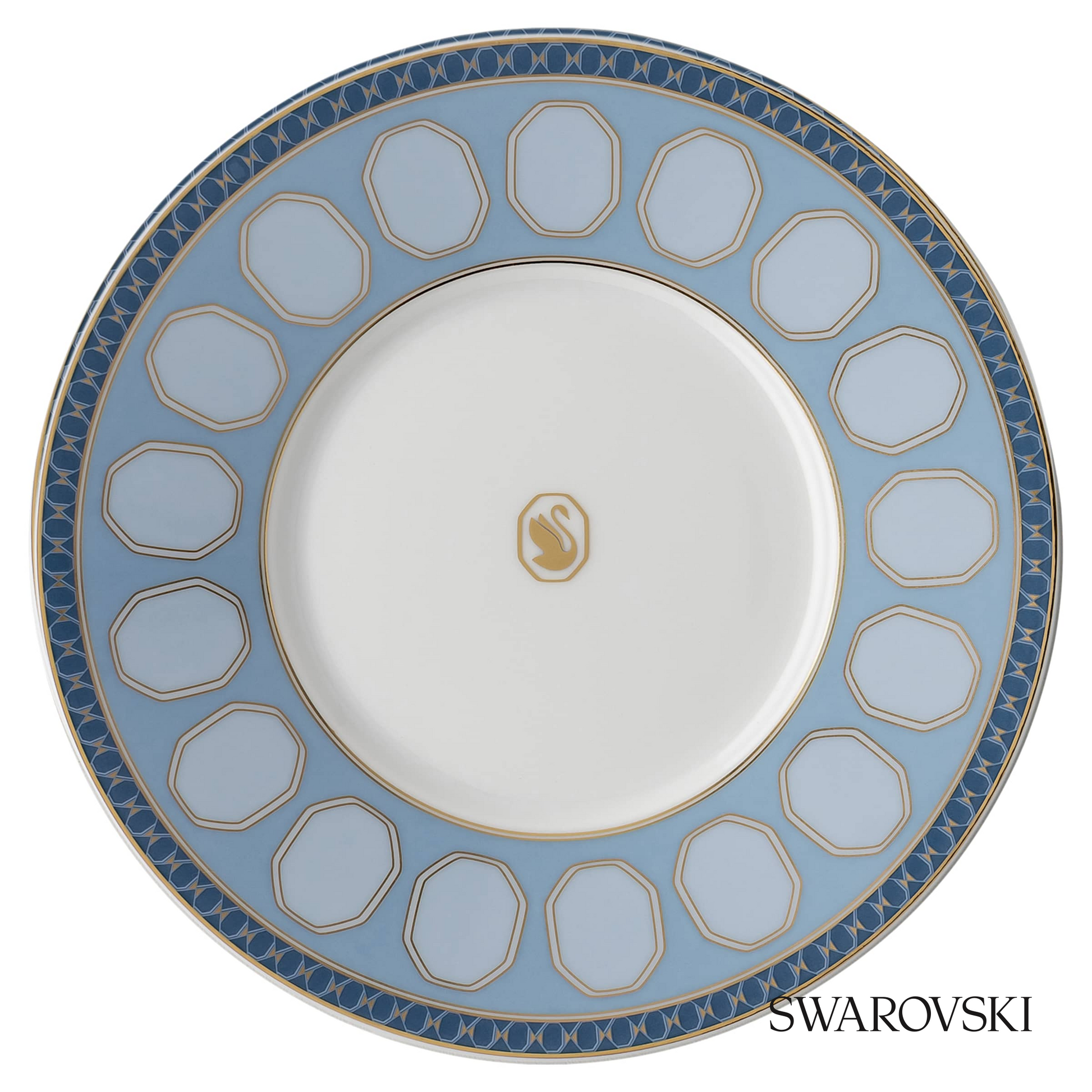 Swarovski Signum teacup with saucer, Blue – item 5648516 image 4